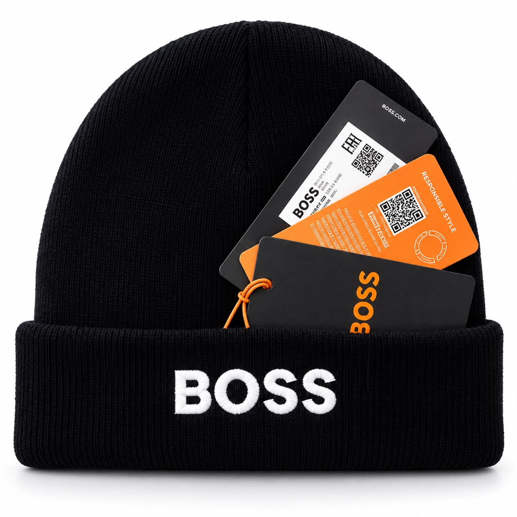 BOSS BEANIE HAT 1 SIZE FIT FOR ALL