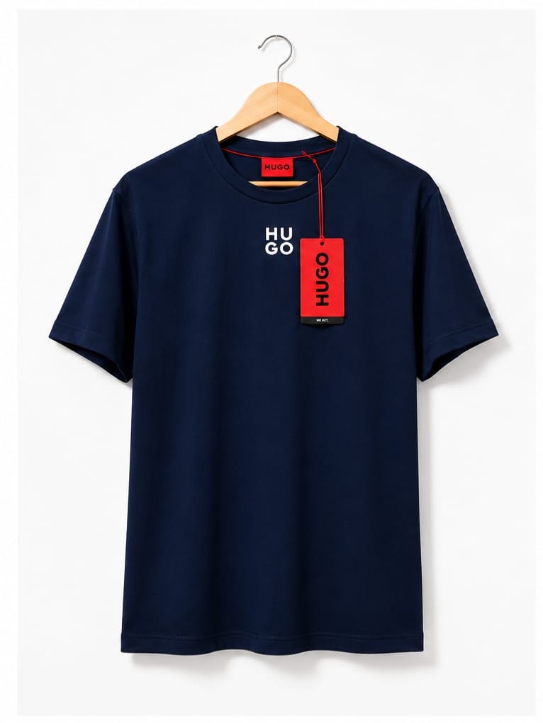 HUGO WOMENS T SHIRTS SIZE S TO XXL 100%COTTON