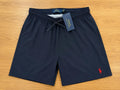 polo mens swim shorts black