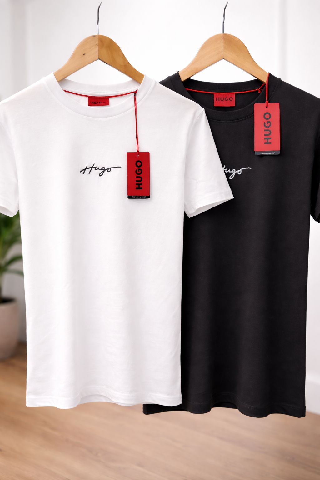 HUGO MENS T SHIRTS SIZE S TO XXL 100%COTTON