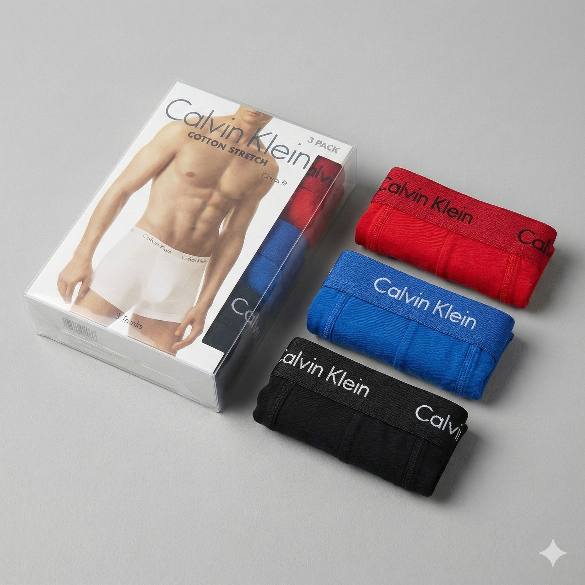 Calvin Klein men's boxers short 3 in pack