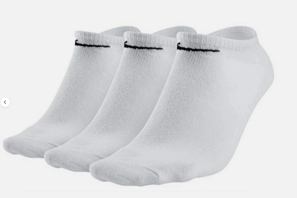 Nike Socks 6 Pairs no show  Cotton Cushioned Lightweight Mens Womens