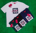 HUGO MENS T SHIRTS SIZE S TO XXL 100%COTTON