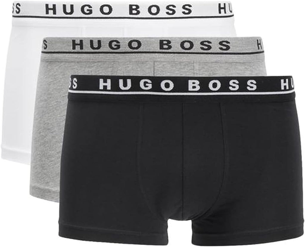 HUGO BOSS MENS BOXERS SHORTS 3 IN PACK