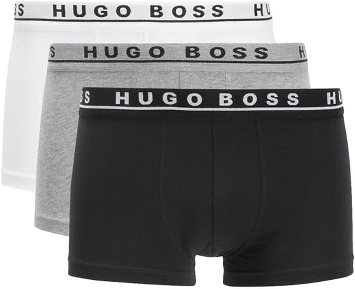HUGO BOSS MENS BOXERS SHORTS 3 IN PACK