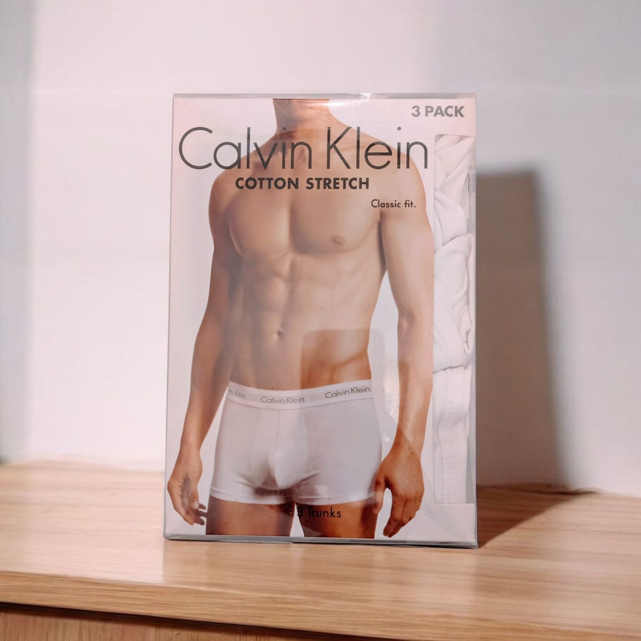 Men boxer Pack of 3 (White)