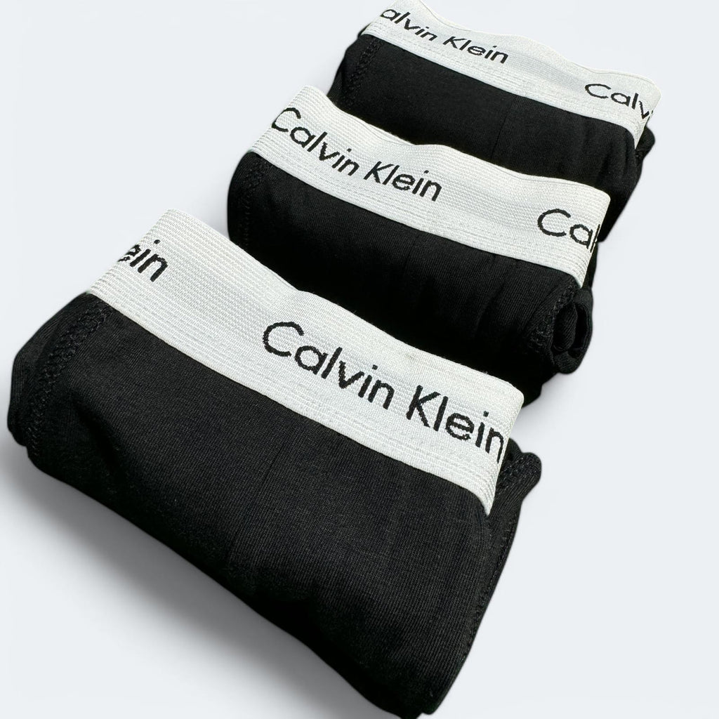 Men's Boxer Black with white waistband