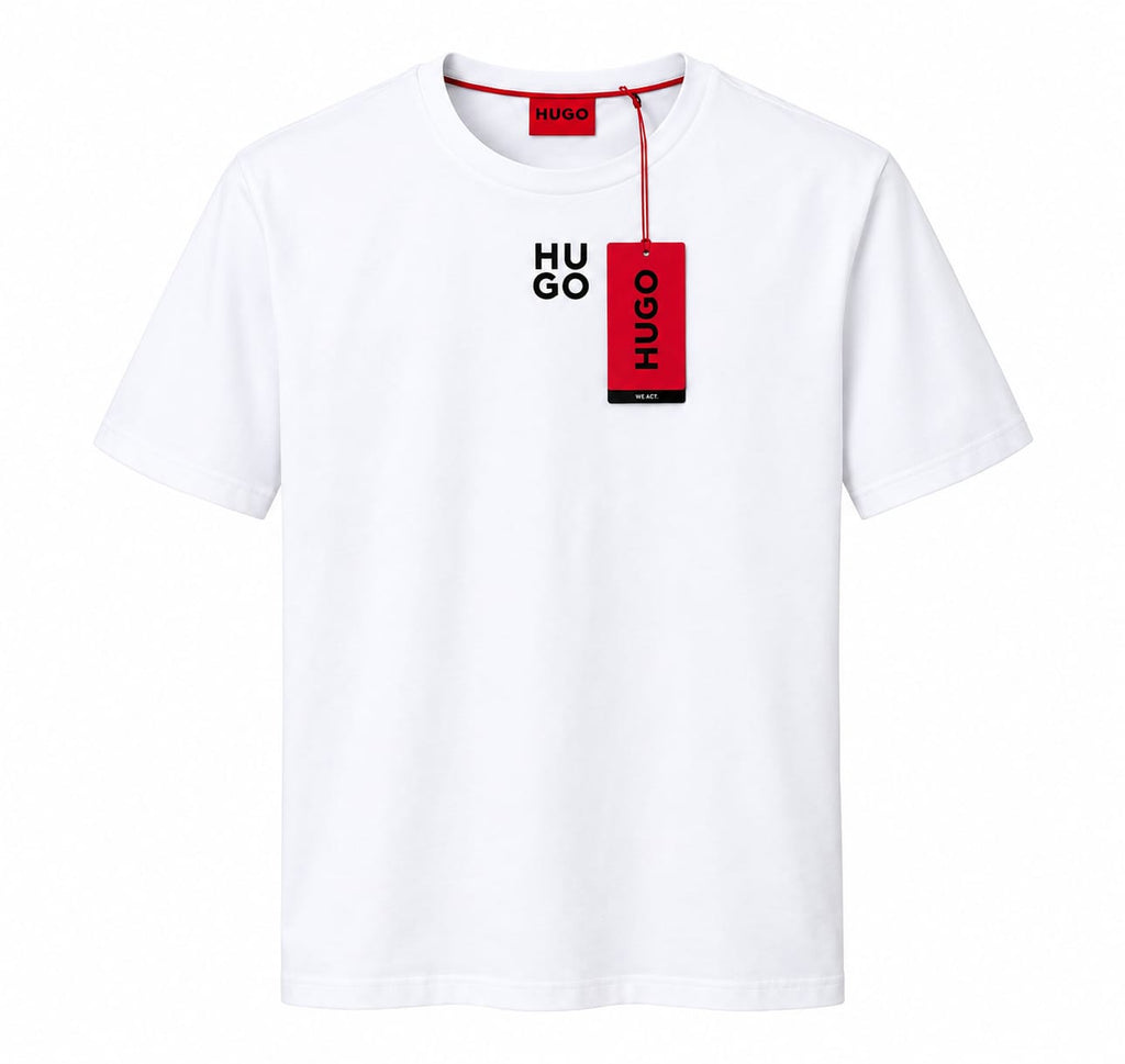 HUGO WOMENS T SHIRTS SIZE S TO XXL 100%COTTON